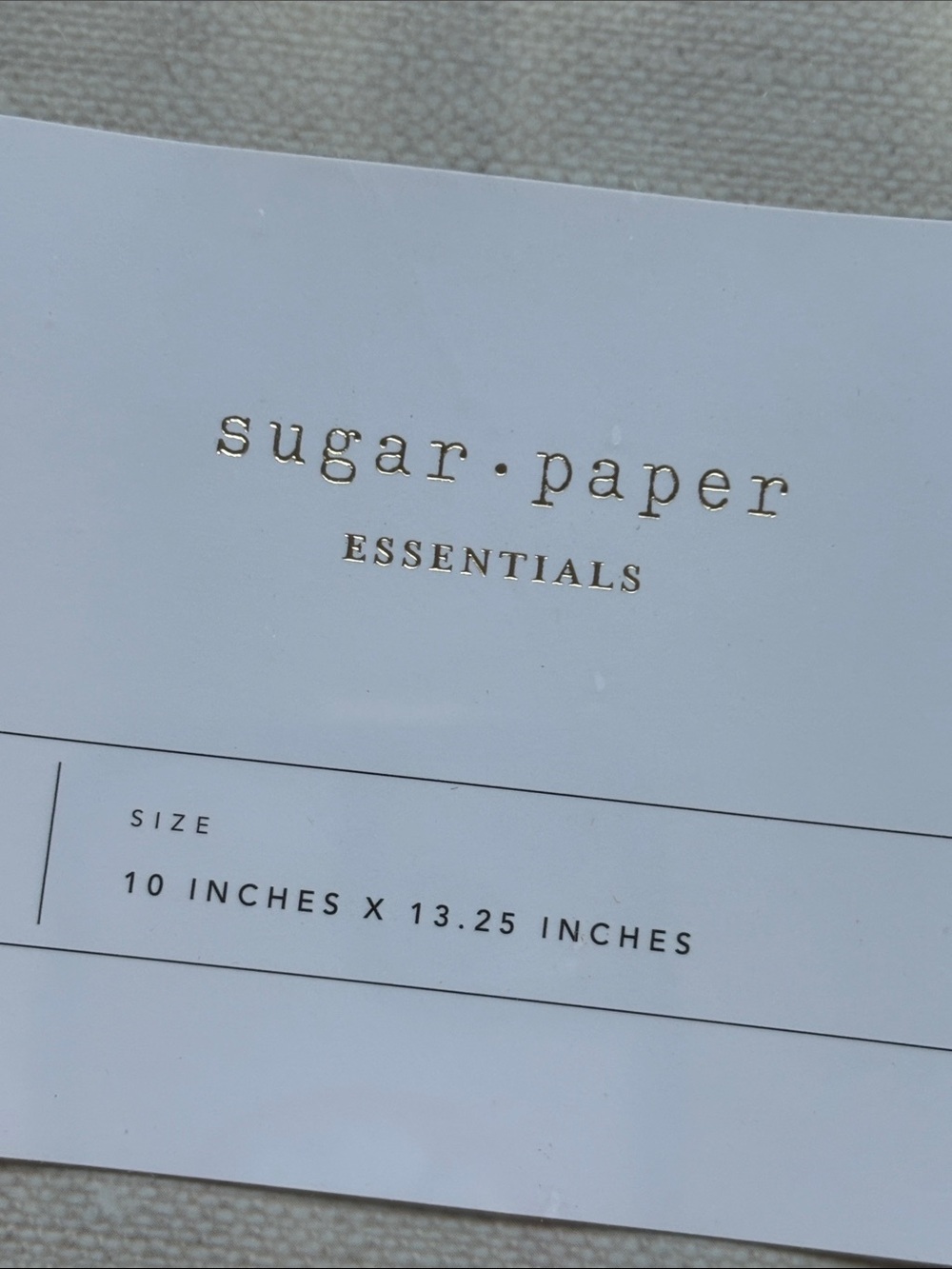 Sugar Paper Document Box with Box Labels - Picture 4 of 16